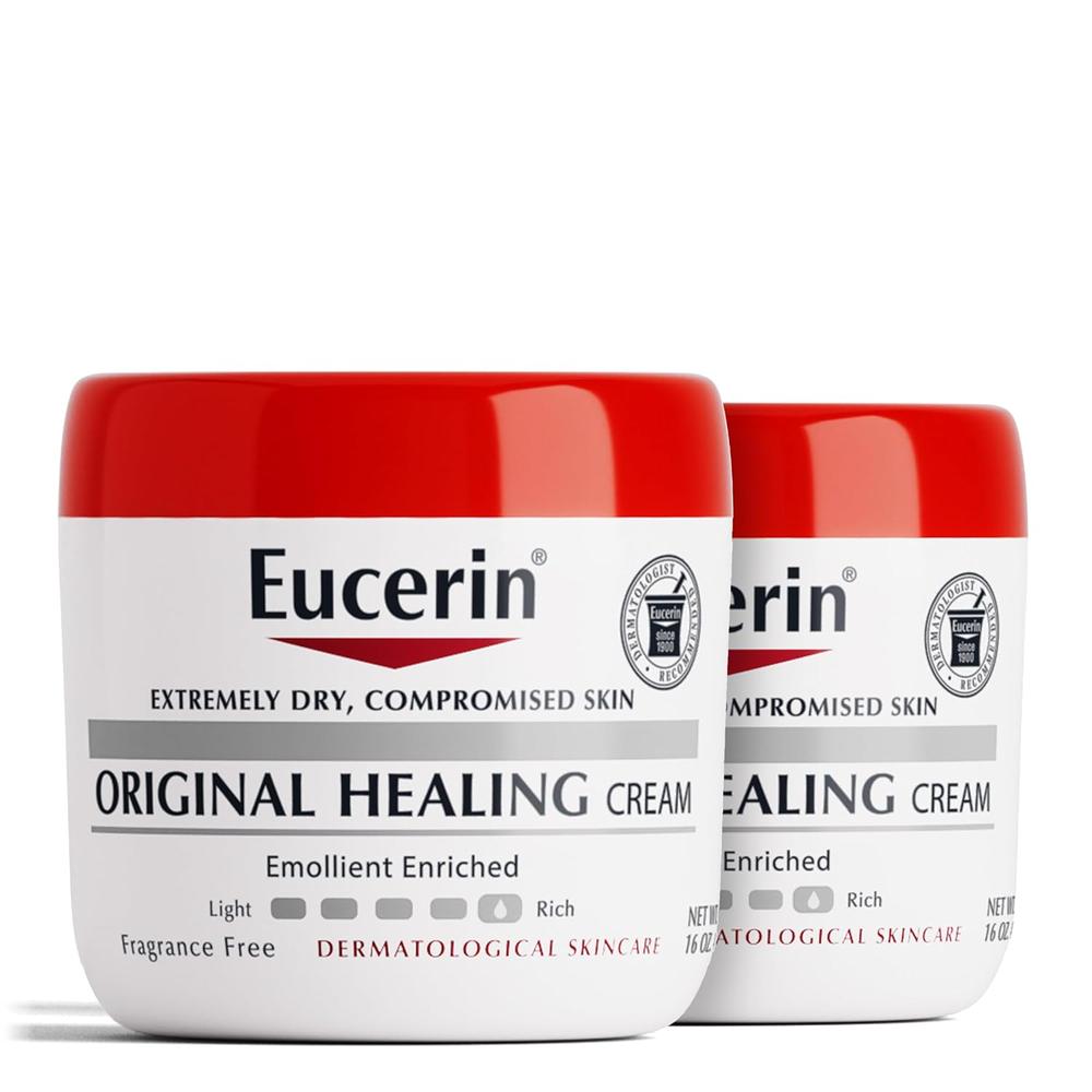 PACK 2 EUCERIN CREMA REPARADORA PARA PIEL SECA Y DAÑADA 16 OZ / 473 ML