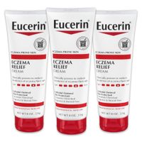 PACK 3 EUCERIN CREMA ALIVIO DEL ECCEMA PARA PIEL SENSIBLE 8 OZ / 237 ML