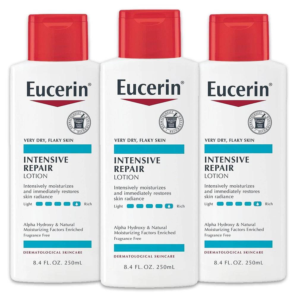 PACK 3 EUCERIN LOCIÓN REPARADORA INTENSIVA PARA PIEL MUY SECA 250 ML