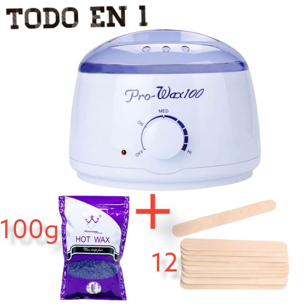 Olla Calentadora Para Cera Depilatoria MAS  Cera MAS Paletas