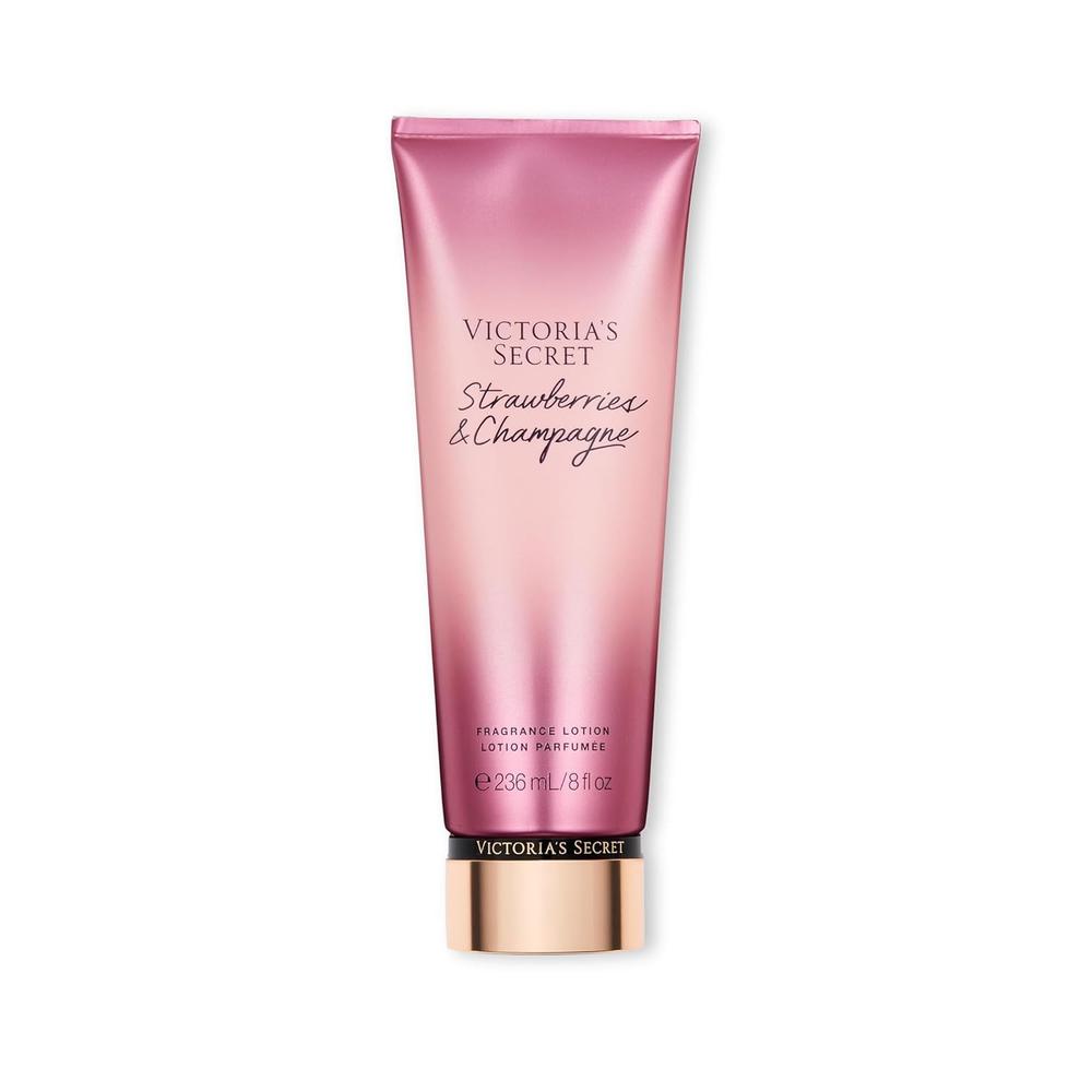 BODY LOTION STRAWBERRIES & CHAMPAGNE VICTORIA SECRET MUJER 8 OZ / 236 ML