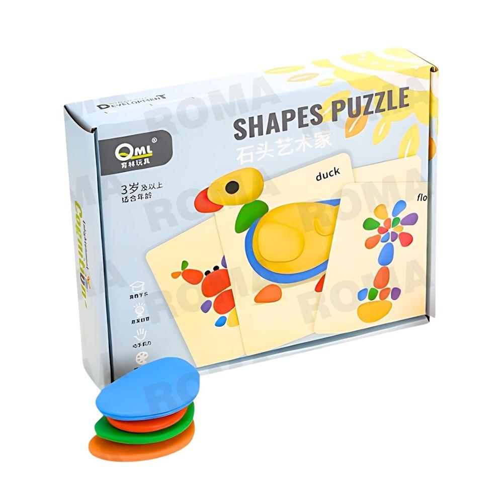 JUEGO DE PIEDRAS APILABLES JUEGO DIDÁCTICO