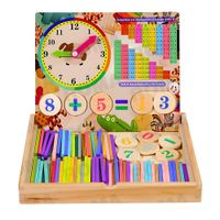 JUEGO DE MADERA 2 EN 1 EQUILIBRIO Y CUENTAS- JUEGO DIDÁTICO