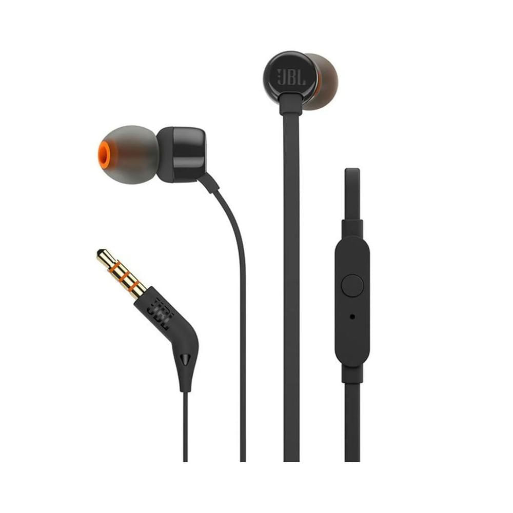 AUDIFONOS JBL T110  CON MICRO 3.5MM NEGRO