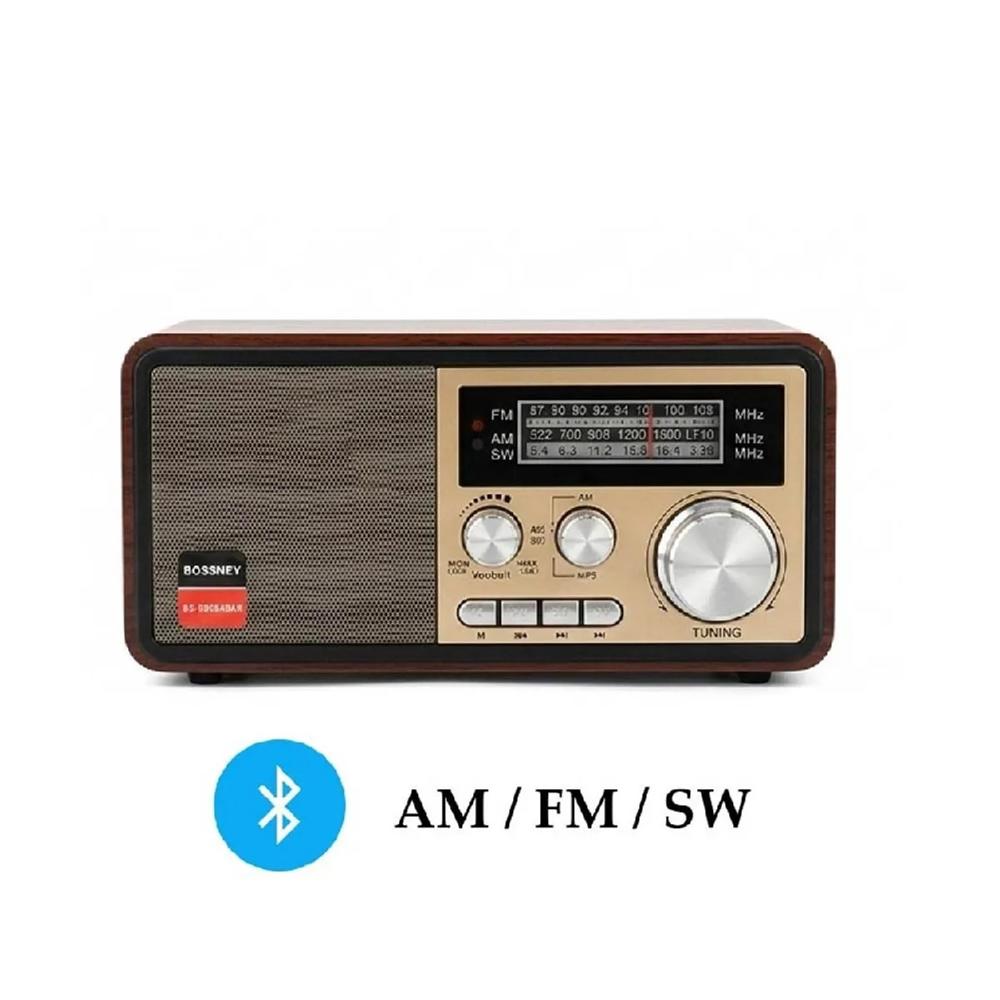Radio Portatil AM FM Retro Vintage Parlante Bluetooth 1