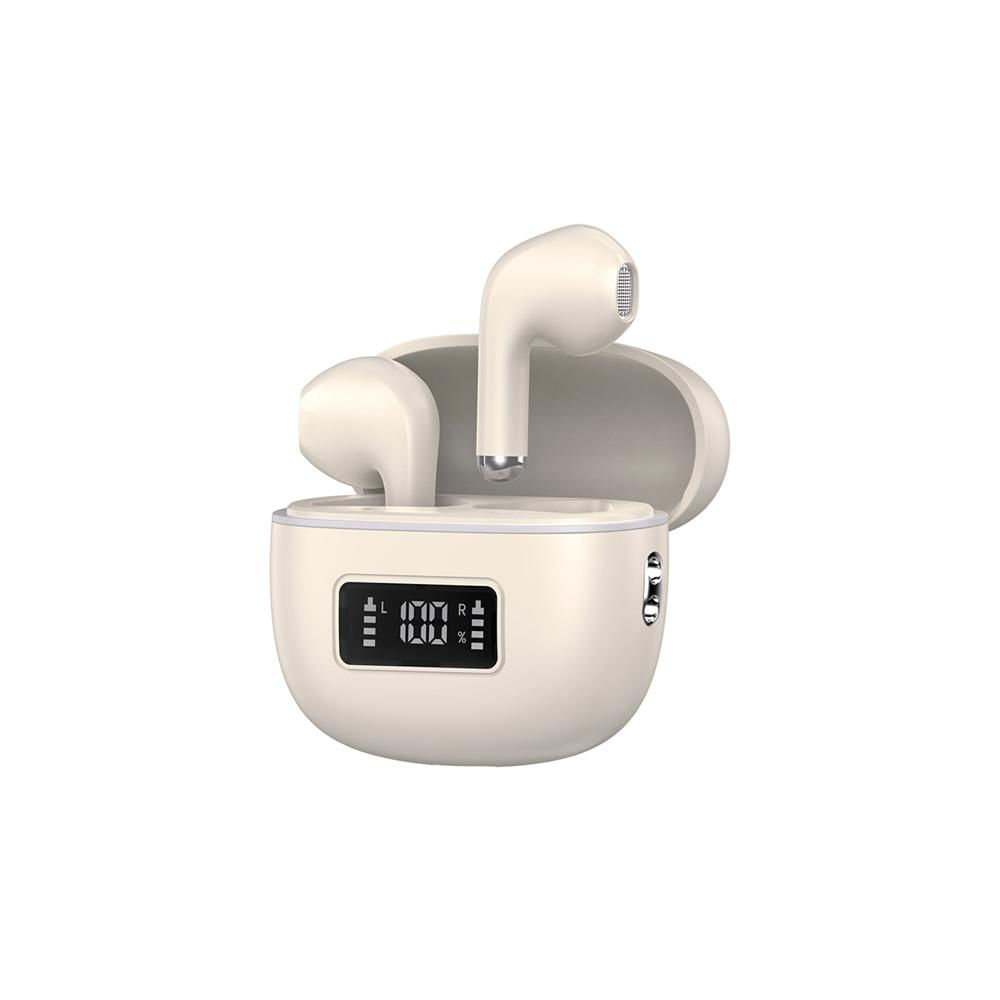 Audífonos Bluetooth MOVISUN T 20 Beige 16Hrs