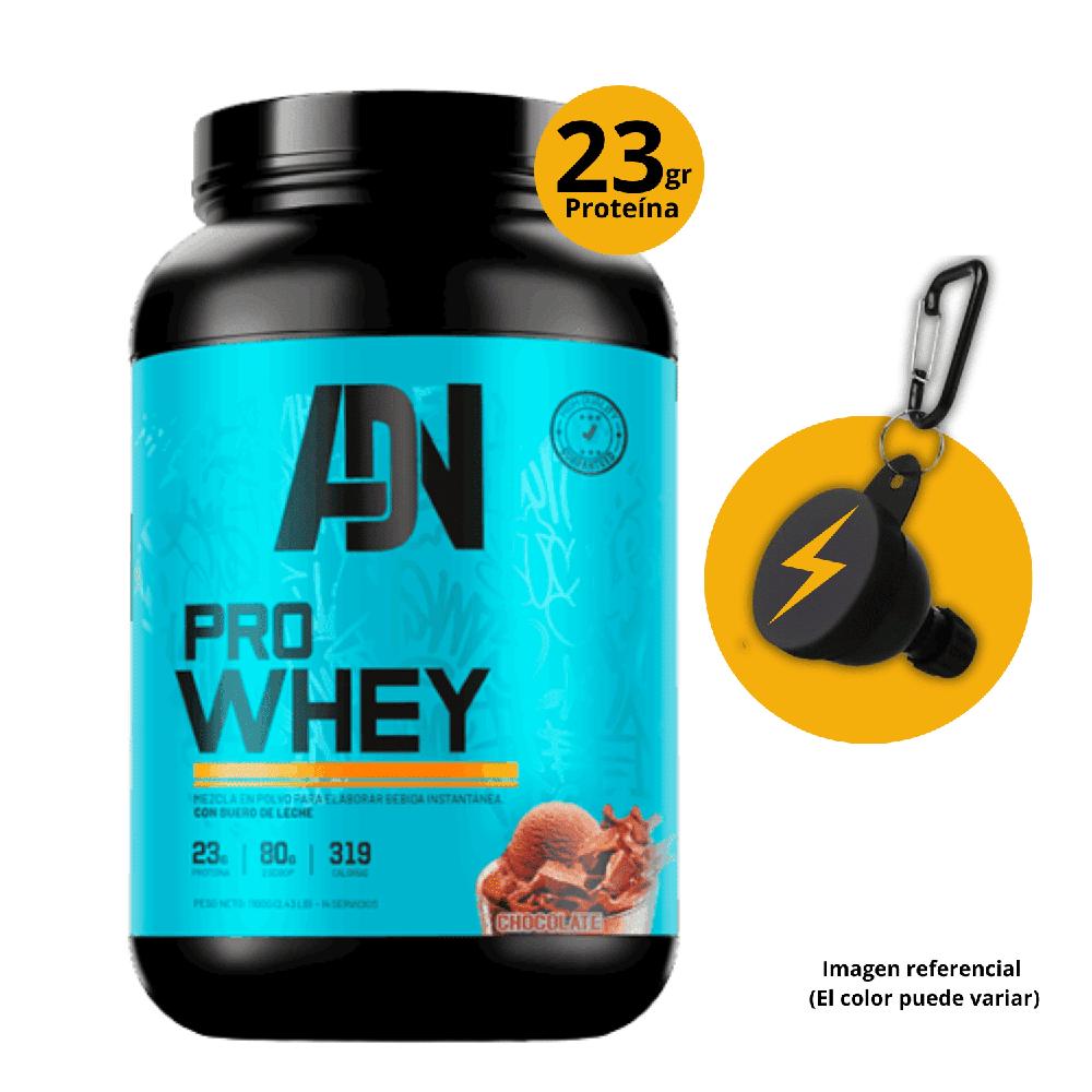 WHEY PRO 1.1  CHOCOLATE - PORTASUPLEMETOS PROTEINA GANADOR DE MASA