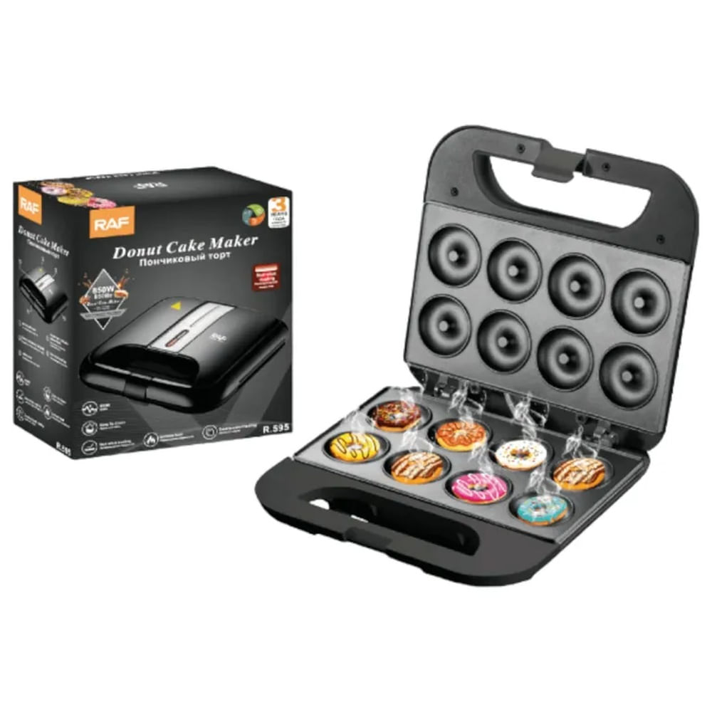 Máquina De Donas Para 8 Donas Mini Color