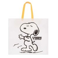 Bolsa Reutilizable Snoopy Peanuts Gris 39 x 44 x 18 cm