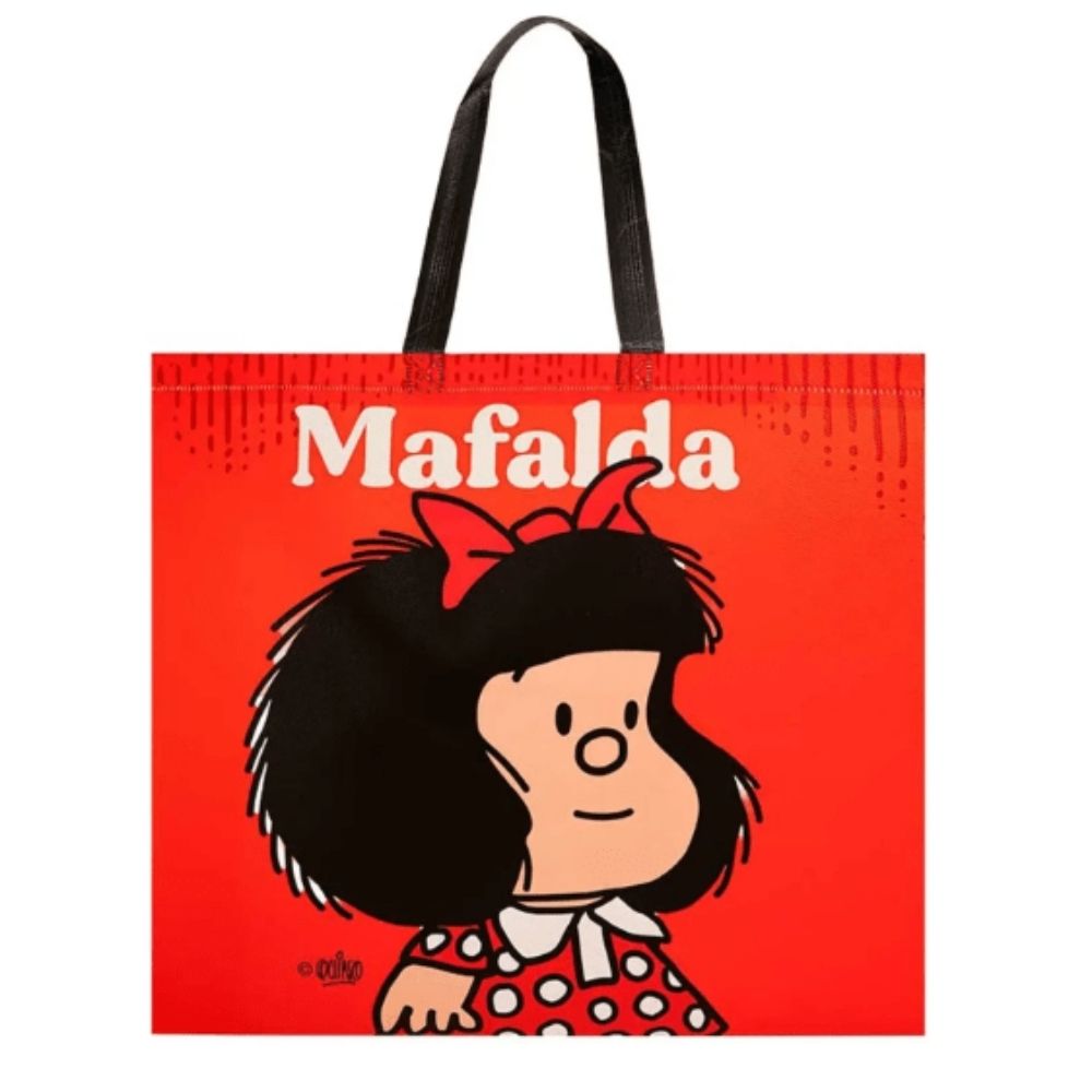 Bolsa Reutilizable Mafalda Rojo 39 x 44 x 18 cm