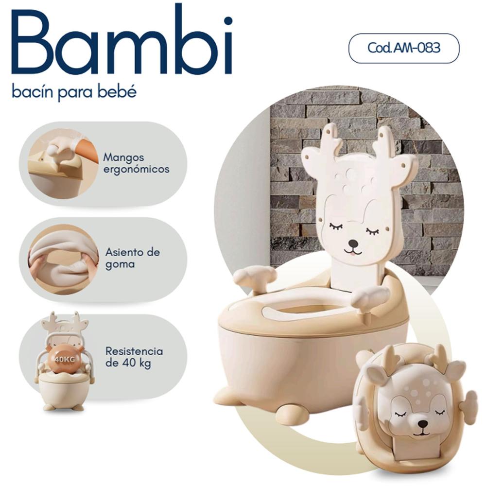 Bacin Para Bebé «BAMBI» De Lujo Beige