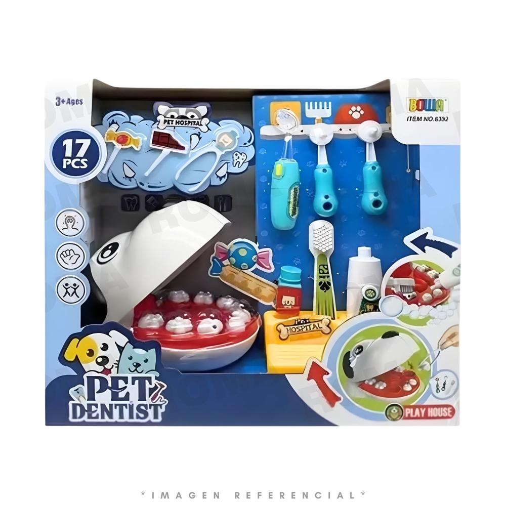 JUGUETE SET DENTISTA DE MASCOTA