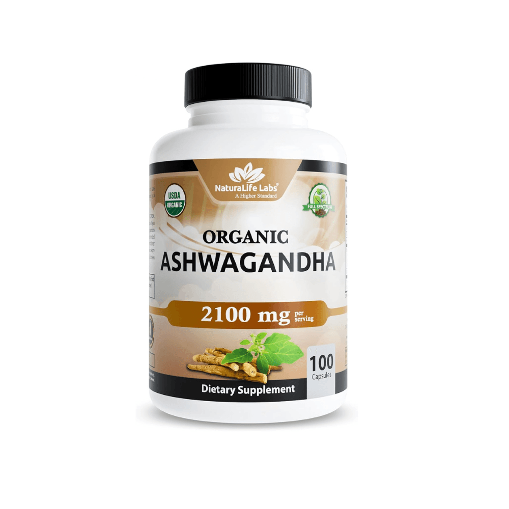 Organic Ashwagandha es  puro extracto orgánico de raíz y polvo de Ashwagandha