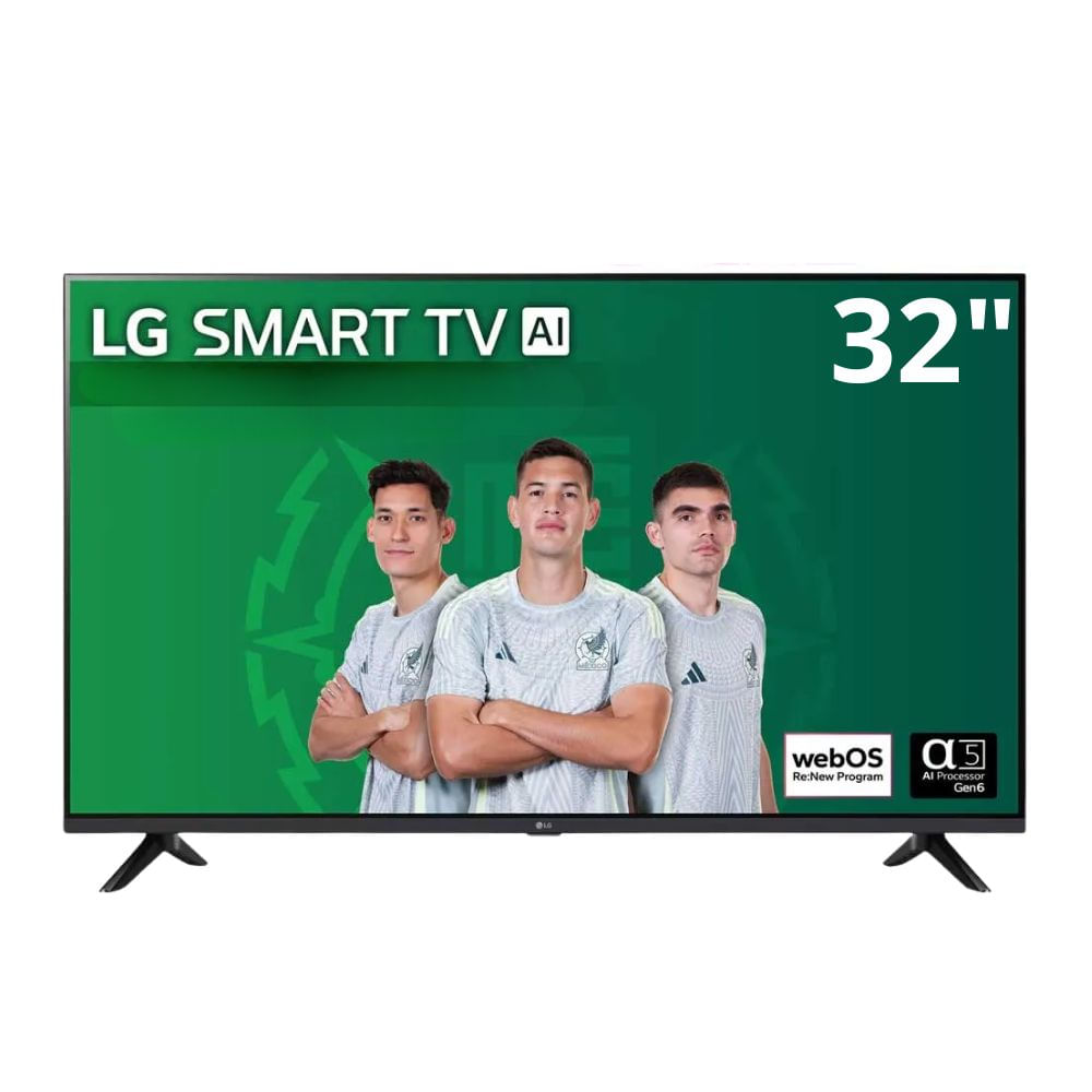 Televisor LG 32"" Smart TV webOS23 ThinQ AI 32LR600BPSC