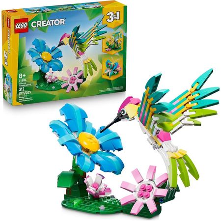 LEGO CREATOR 3 EN 1 ANIMALES SALVAJES COLIBRÍ 31384