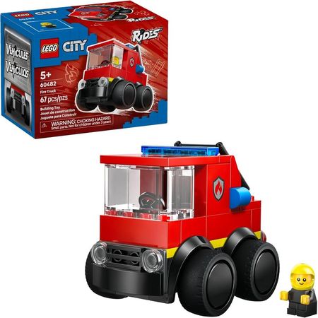 LEGO CITY RIDES CAMIÓN DE BOMBEROS 60482