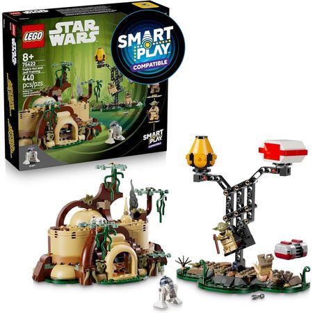 LEGO STAR WARS SMART PLAY CABAÑA DE YODA Y ENTRENAMIENTO JEDI 75422