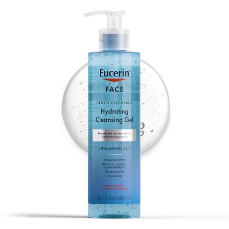 EUCERIN GEL LIMPIADOR FACIAL HIDRATANTE 13.5 FL OZ / 400 ML