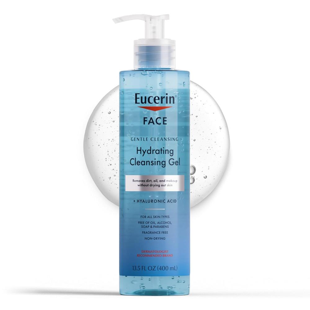 EUCERIN GEL LIMPIADOR FACIAL HIDRATANTE 13.5 FL OZ / 400 ML