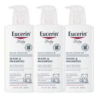 PACK 3 EUCERIN BABY CHAMPÚ Y GEL DE BAÑO 13.5 OZ / 400 ML
