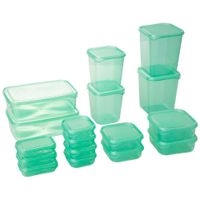 Set Tápers DECO HOME Verde Plástico x17un