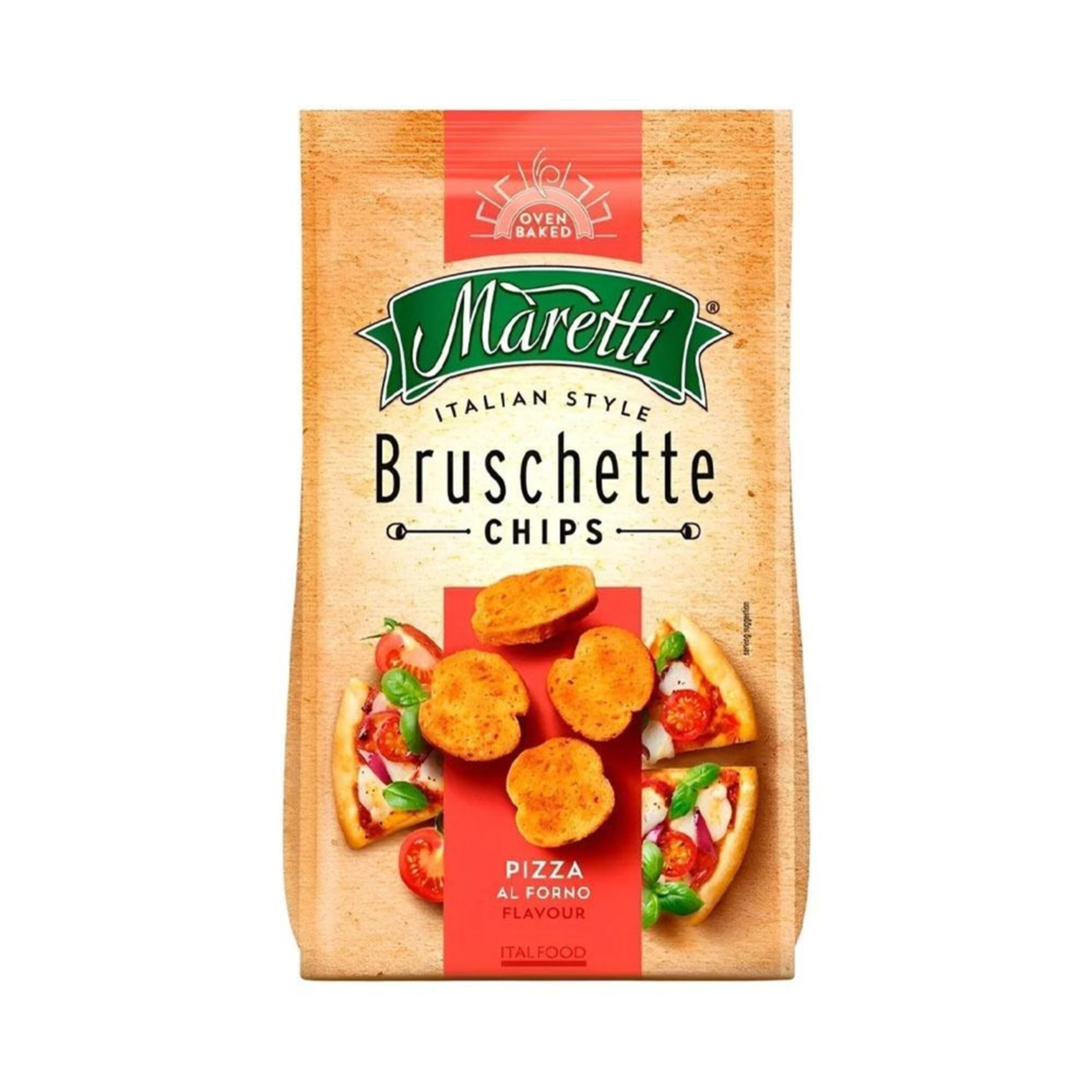 Chips de Pizza MARETTI Bruschette Bolsa 70g