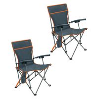 Silla Plegable para Playa y Camping 2 Unidades Truper 61025-2