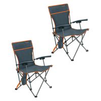 Silla Plegable para Playa y Camping 2 Unidades Truper 61025-2