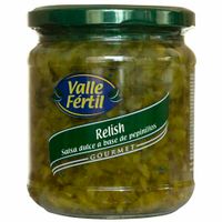 Relish Gourmet VALLE FÉRTIL Frasco 340g