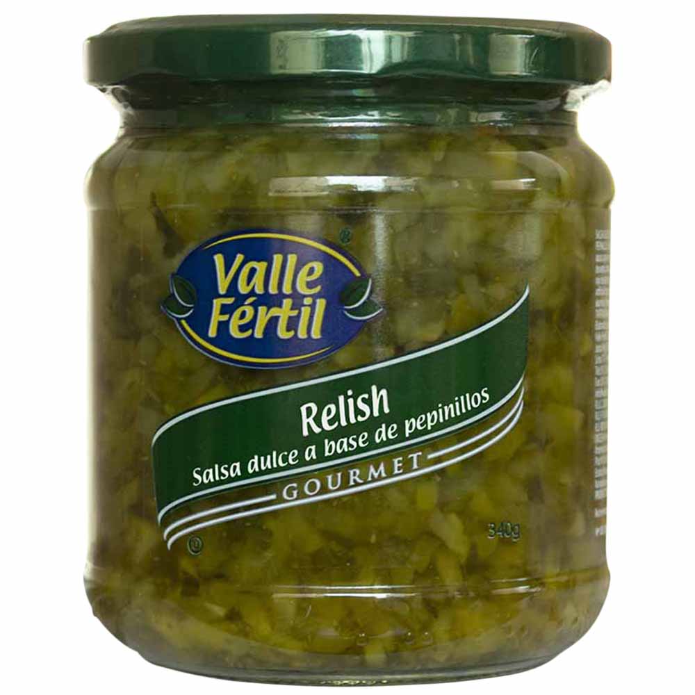 Relish Gourmet VALLE FÉRTIL Frasco 340g