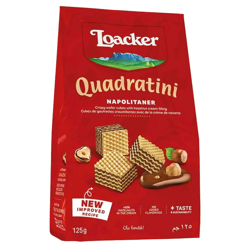 Wafer Napolitano LOACKER Bolsa 125g