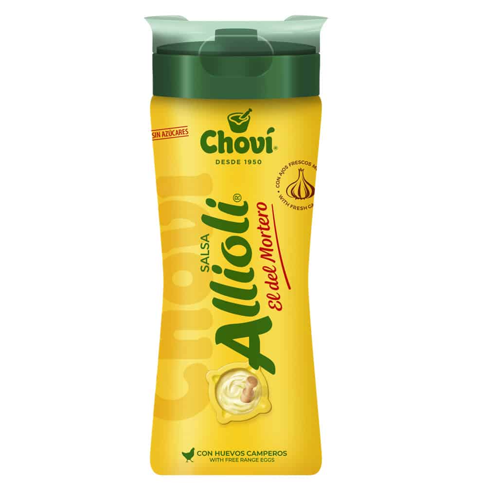 Salsa Allioli CHOVI Botella 250ml