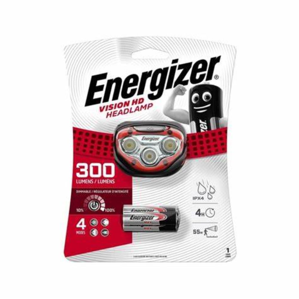 LINTERNA DE CABEZA ENERGIZER 300 LUMENS