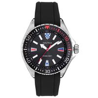Reloj Nautica Crandon Park Beach NAPCPS903 Acero Inoxidable Correa de Silicona Negro