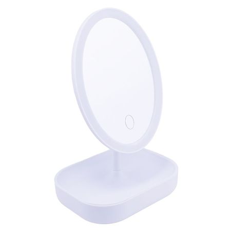 Espejo de Tocador Oval Led Blanco