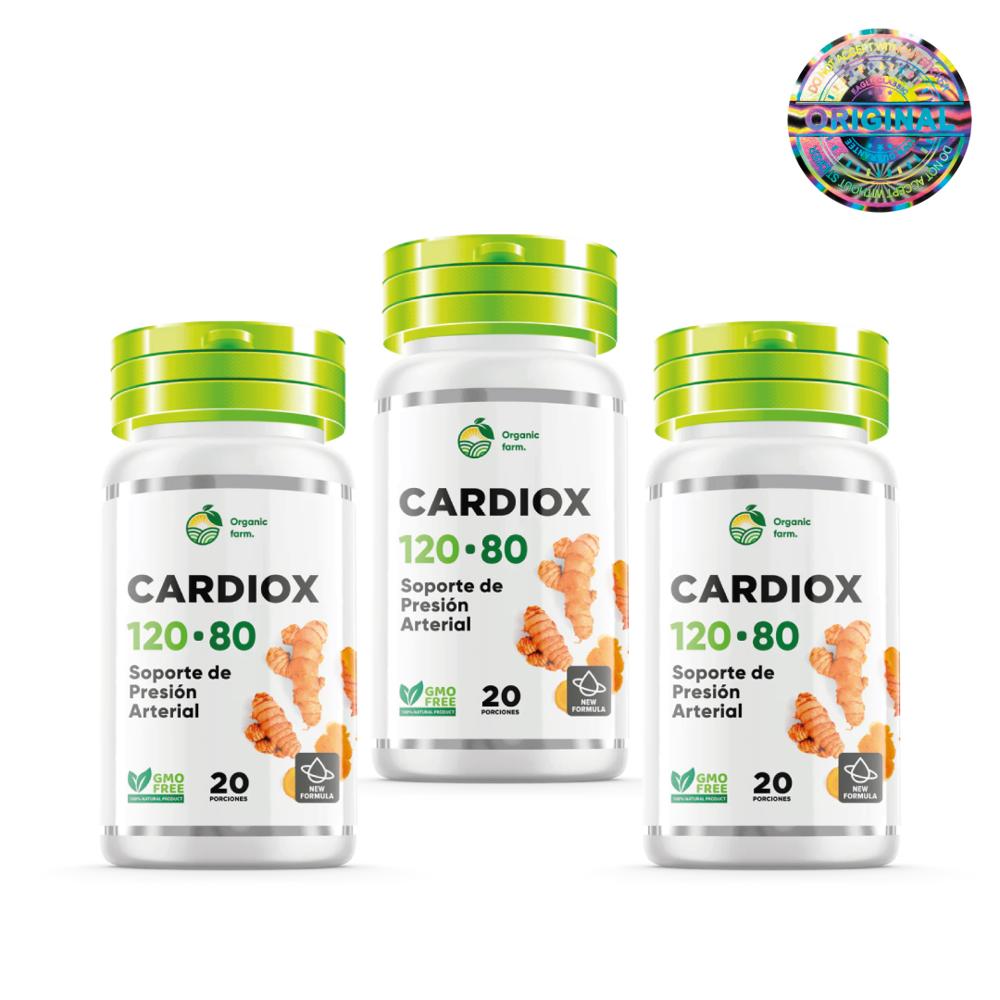Cardiox 20 Cápsulas 3 Frascos
