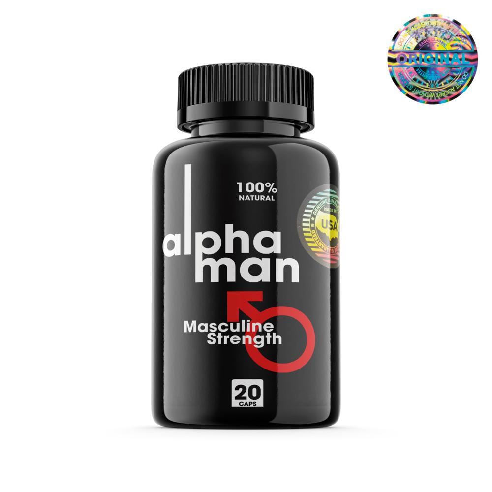 Alphaman 20 Cápsulas 1 Frasco