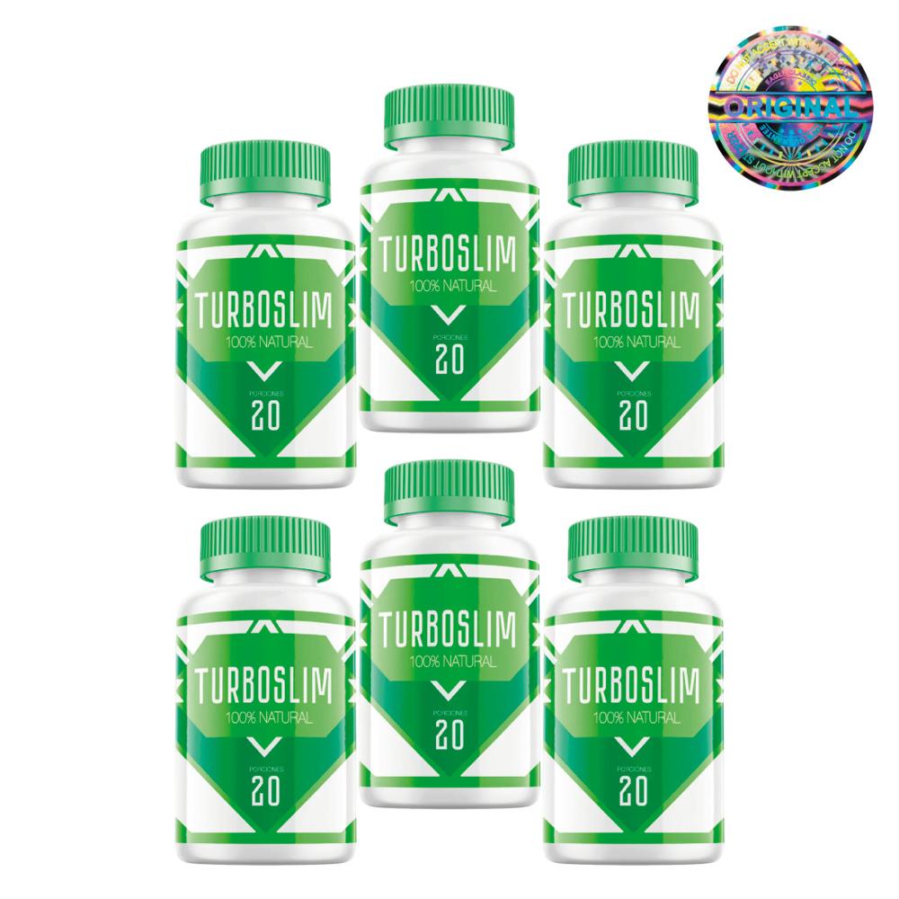 Turboslim 20 Cápsulas 6 Frascos