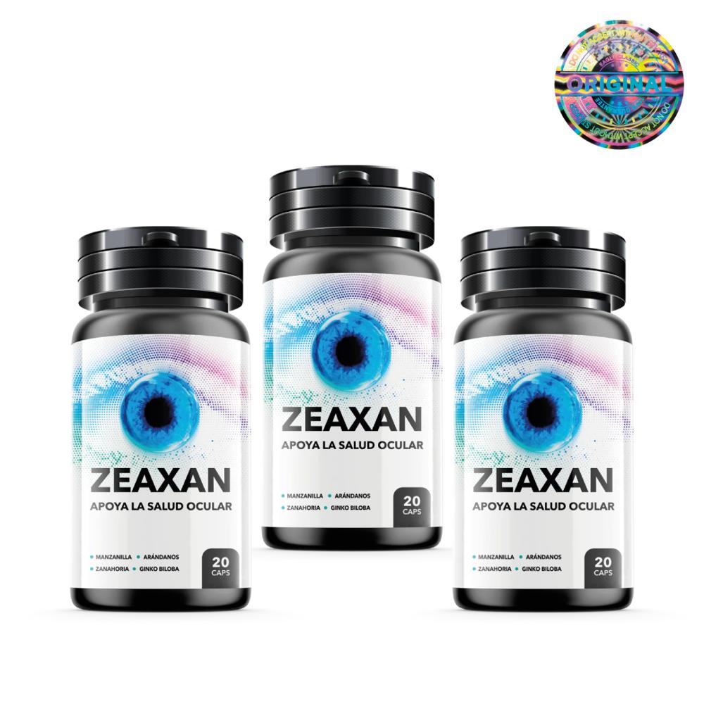 Zeaxan 20 Cápsulas 3 Frascos