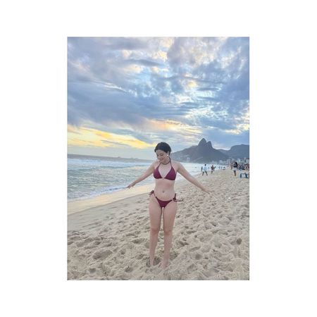 Traje de baño de dos piezas Ivy M Vino