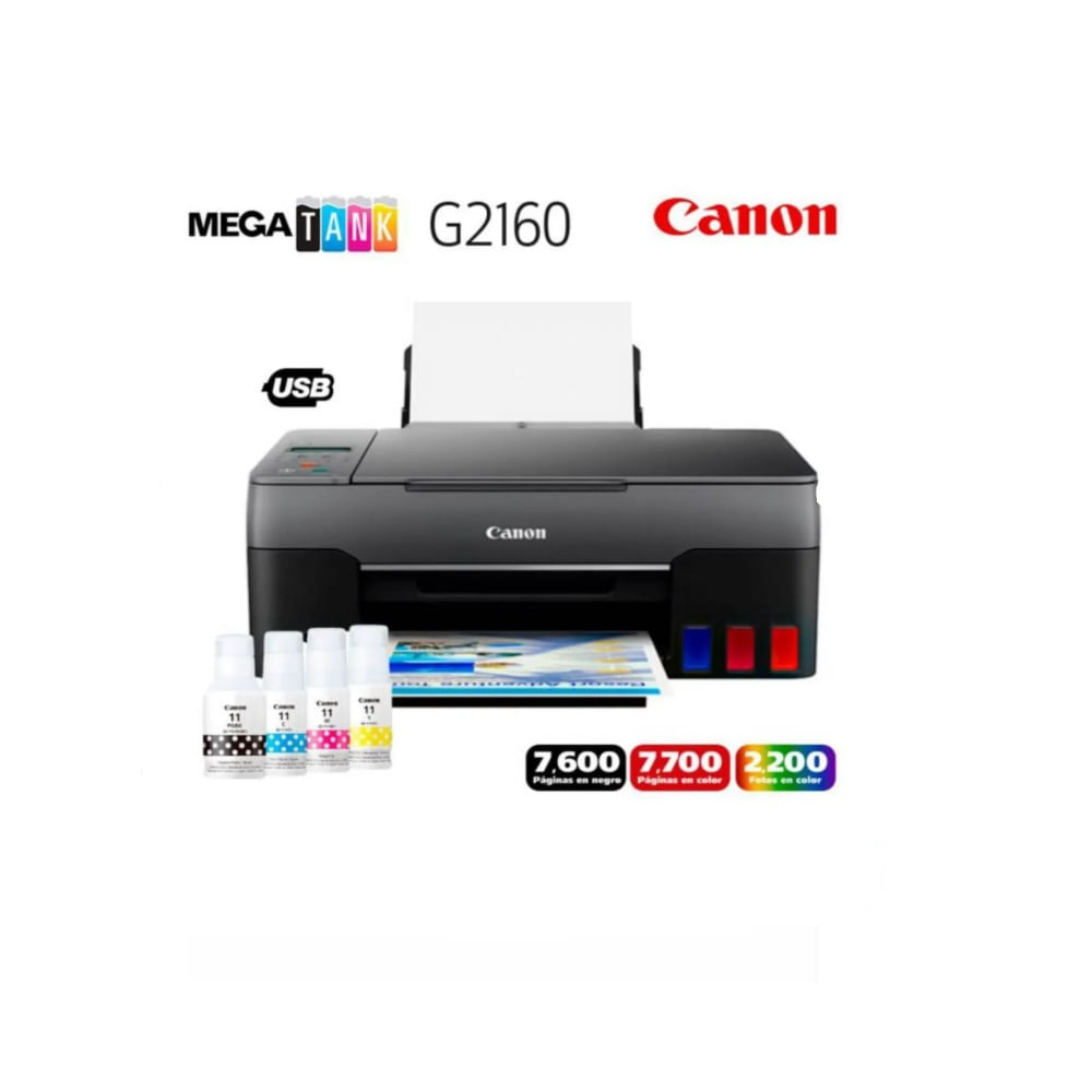 Impresora Pixma CANON G2160 MULTIFUNCIONAL G2160 USB