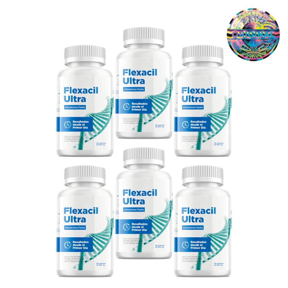Flexacil Ultra 20 Cápsulas 6 Frascos