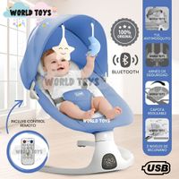 Silla Mecedora Didactica STAR con Bluetooth Blue