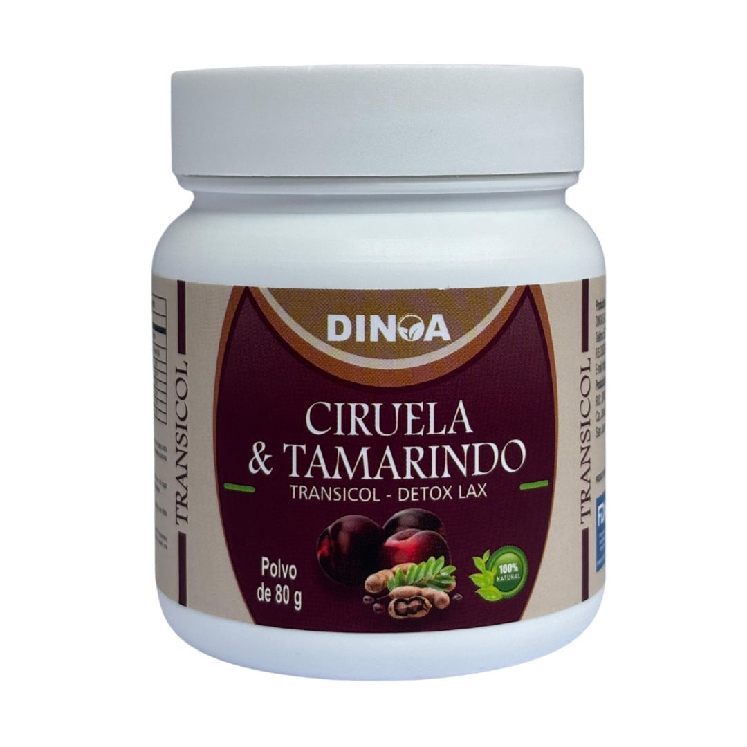Ciruela y Tamarindo Dinoa Polvo 80gr-Detox- Salud Digestiva.