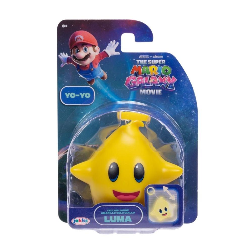 Yo Yo Que Brilla en la Oscuridad Super Mario Galaxy Amarillo Nintendo