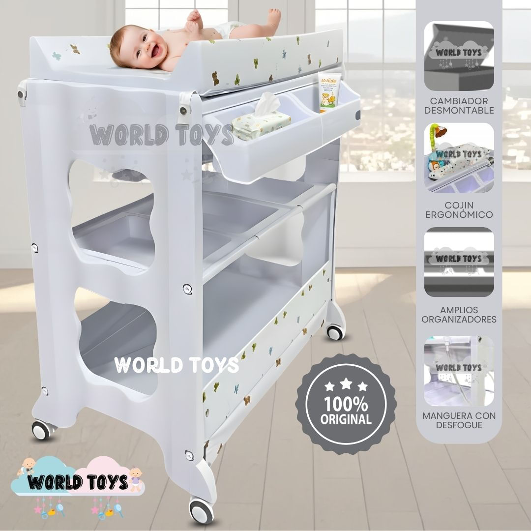 Bañera Cambiador CHEIKHOUNA Edición Limitada  White