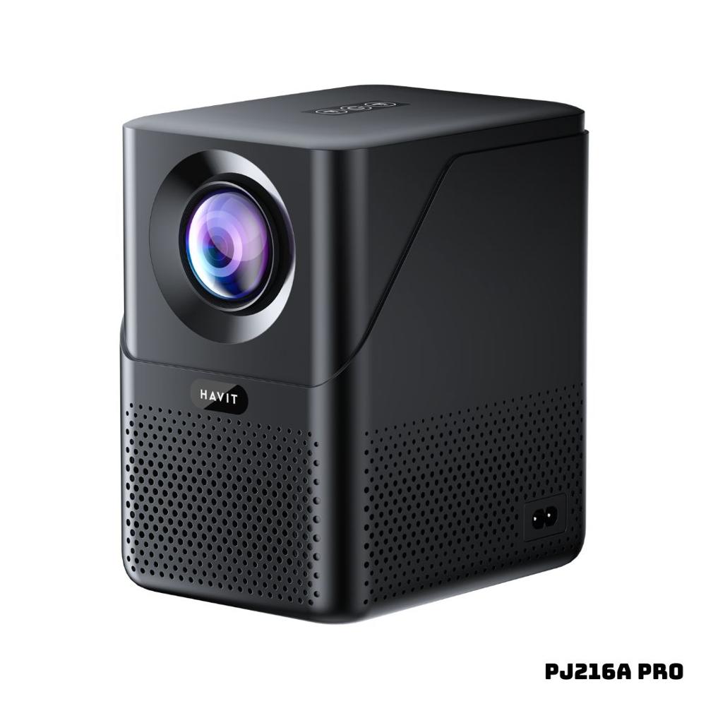 PROYECTOR INTELIGENTE HAVIT ANDROID TV - PJ216A PRO NEGRO