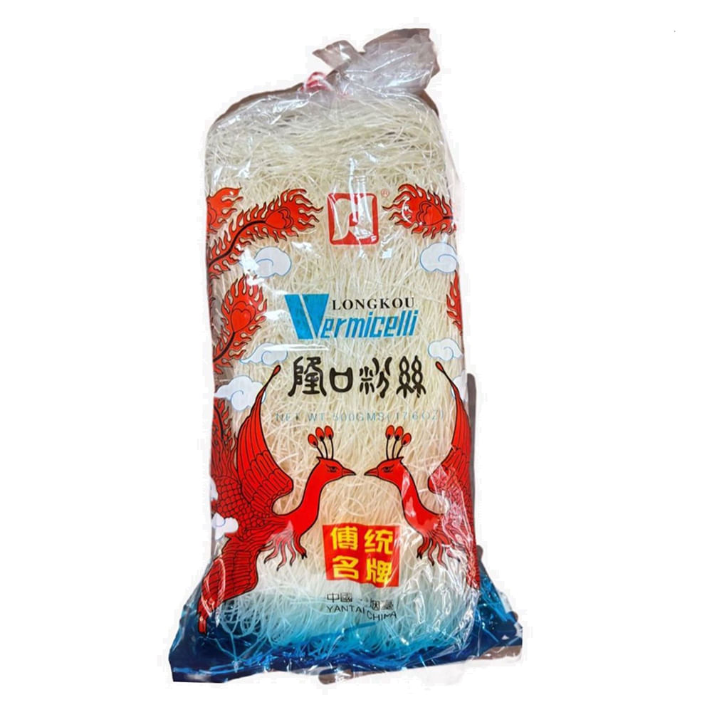 Fideo de Soya LONGKOU Vermicelli Bolsa 500g