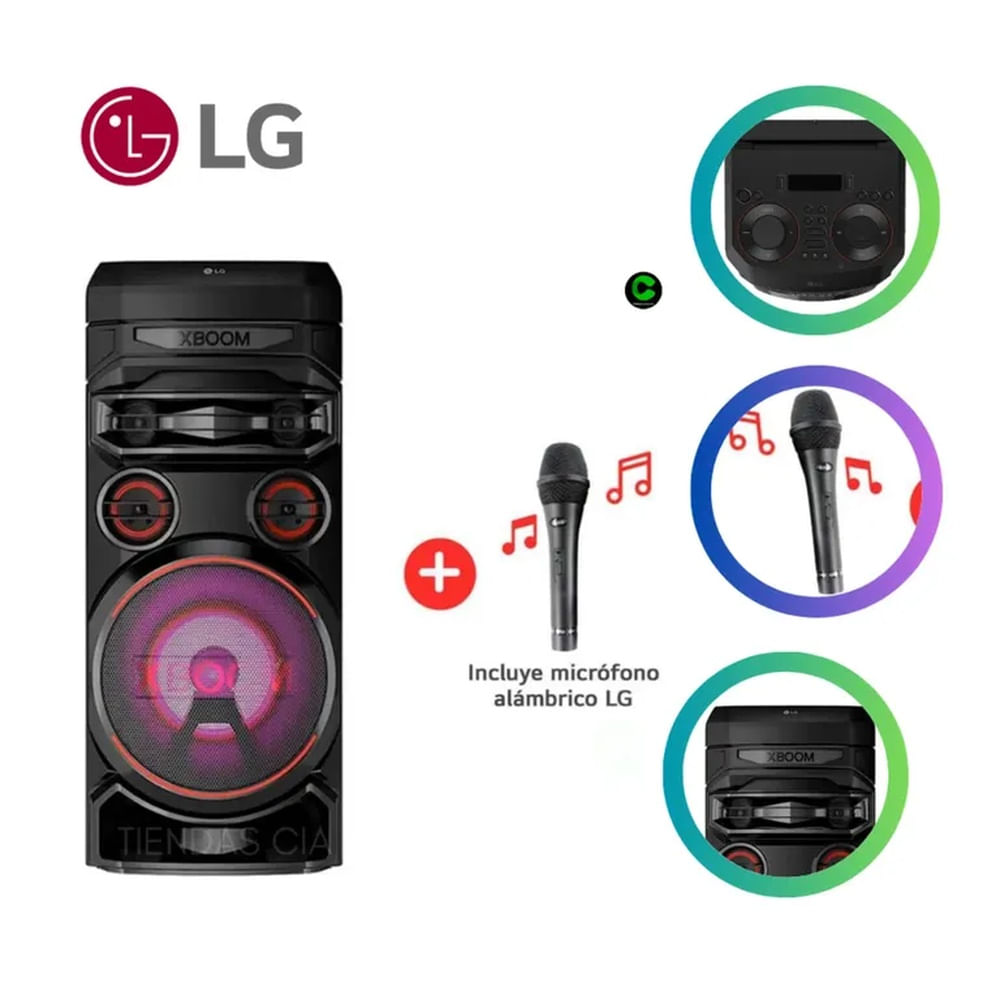 TORRE DE SONIDO XBOOM LG - RNC7 KARAOKE