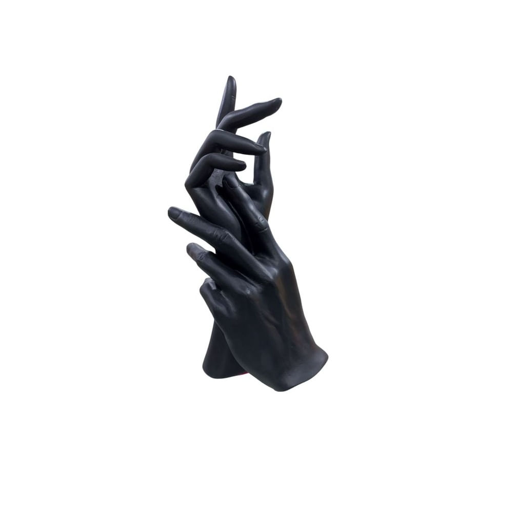 Adorno Decorativo Manos Artísticas Estilo Contemporáneo - Adorno Elegante para Sala Regalo Ideal